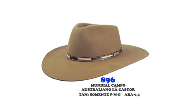 CHAPEU 896 AUSTRALIANO LA CASTOR - MDL