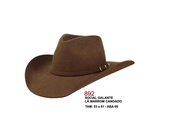 CHAPEU 892 GALANTE CANOA - MDL