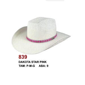 CHAPEU 839 DAKOTA STAR PINK - MDL